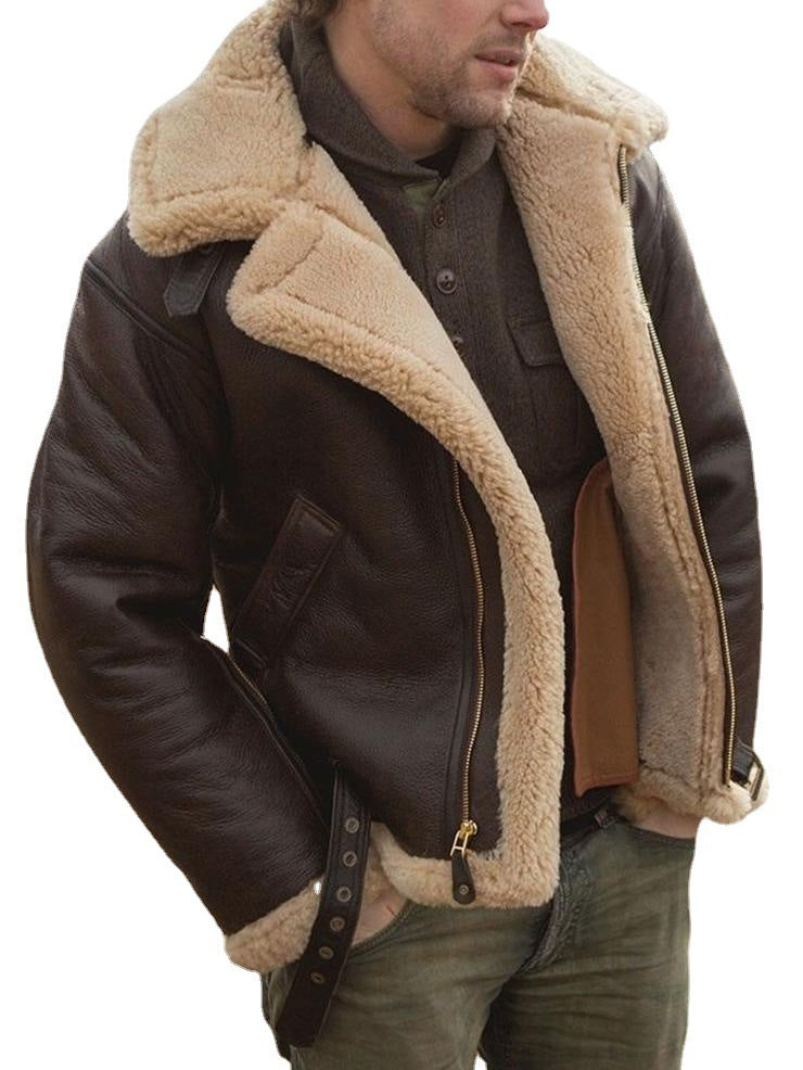 Men's Fleece Jacket โ Warm & Stylish