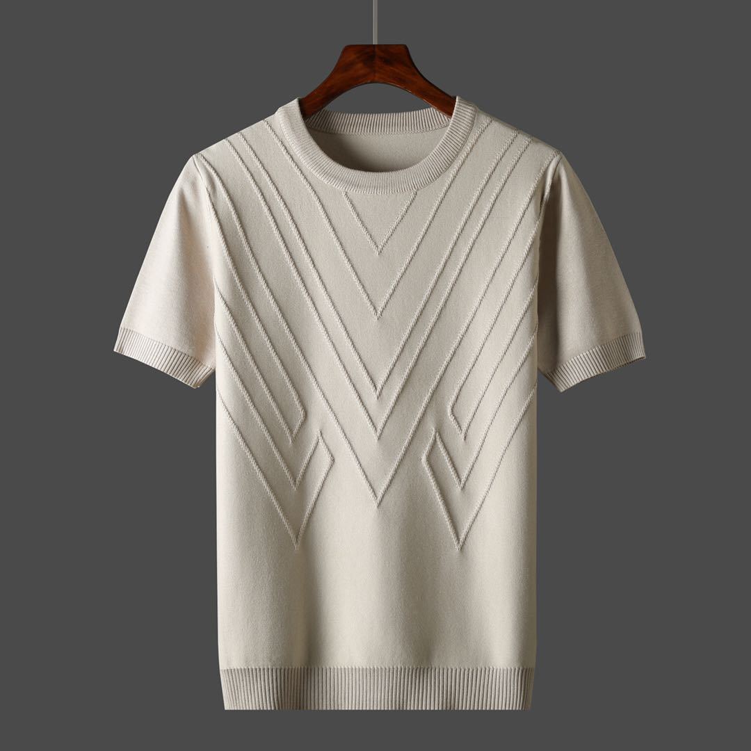 Slim Fit Round Neck Shirt