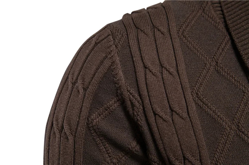 Urban Gents | Men's Thick Knit Cardigan