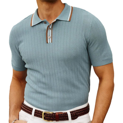 Simple Fit Knitted T-shirt