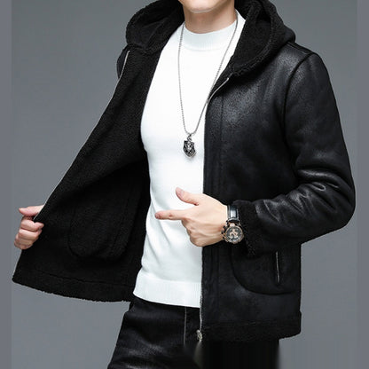 Double-Sided Fleece Lambswool Jacket