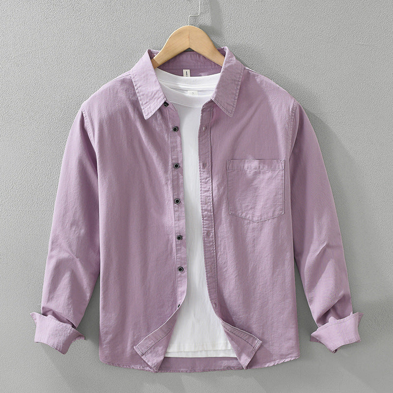 Urban Gents | Simple long-sleeved shirt