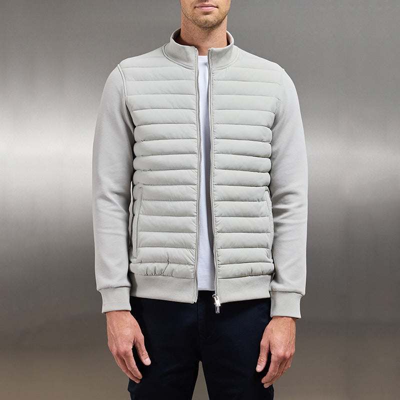 Lightweight stand-up collar jacket