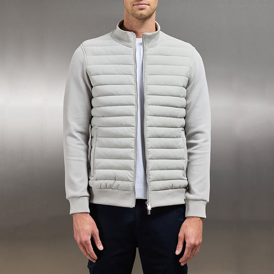 Lightweight stand-up collar jacket