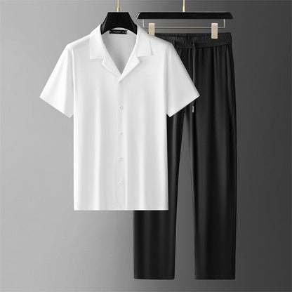 Urban Gents | Ice Silk Casual Set