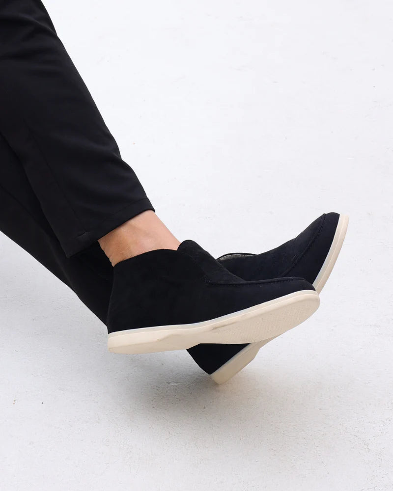 Urban Gents | High-cut suede loafers