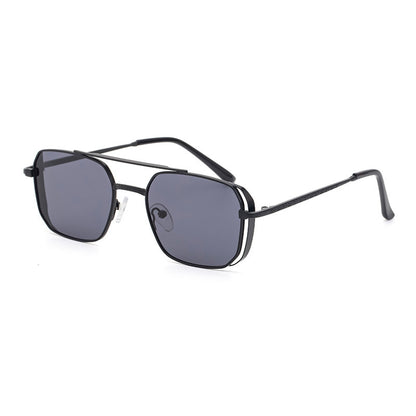 Square steampunk sunglasses