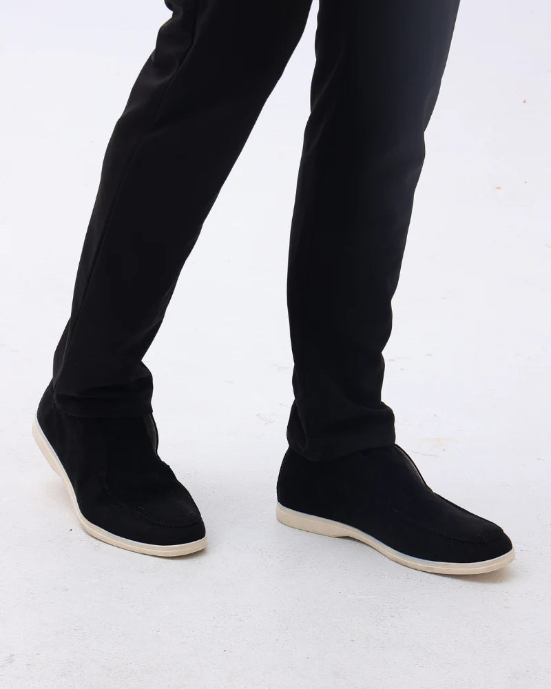 Urban Gents | High-cut suede loafers