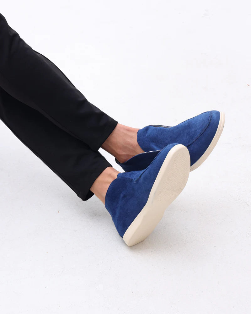 Urban Gents | High-cut suede loafers