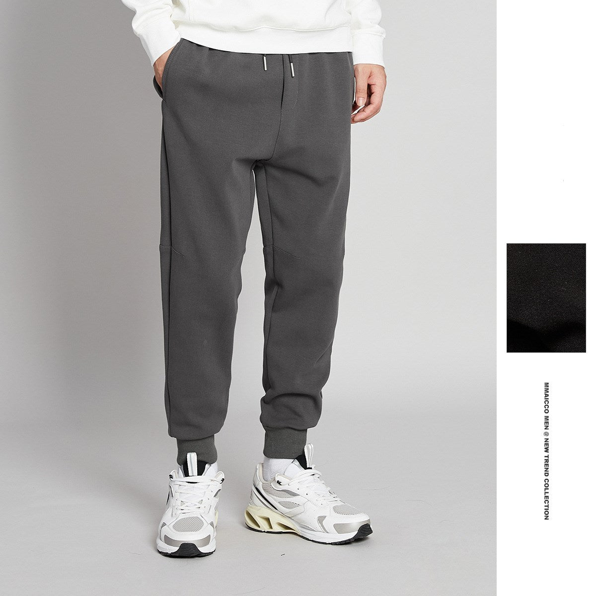 Urban Gents | Cotton Blend Loose Pencil Pants