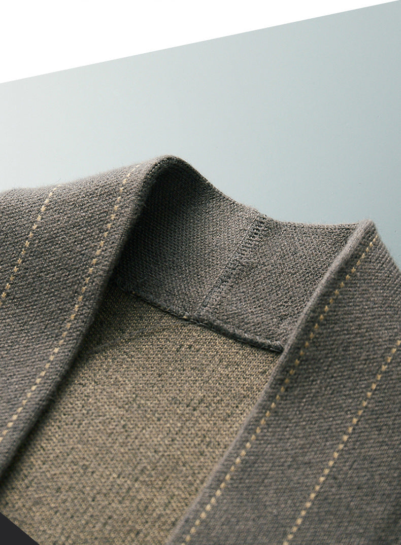Wool mix cardigan with buttons
