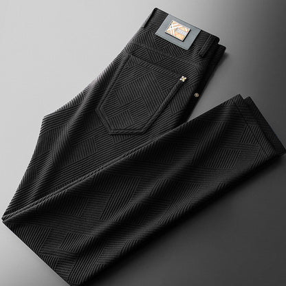 Men's Jacquard Leisure Trousers