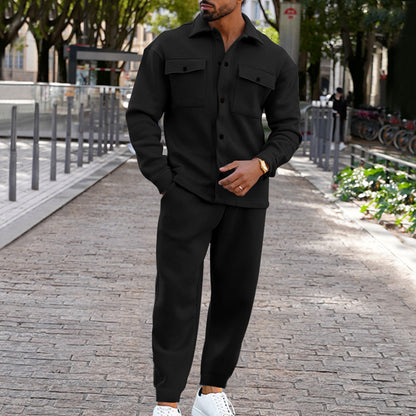 Suede Craft Two Piece Suit