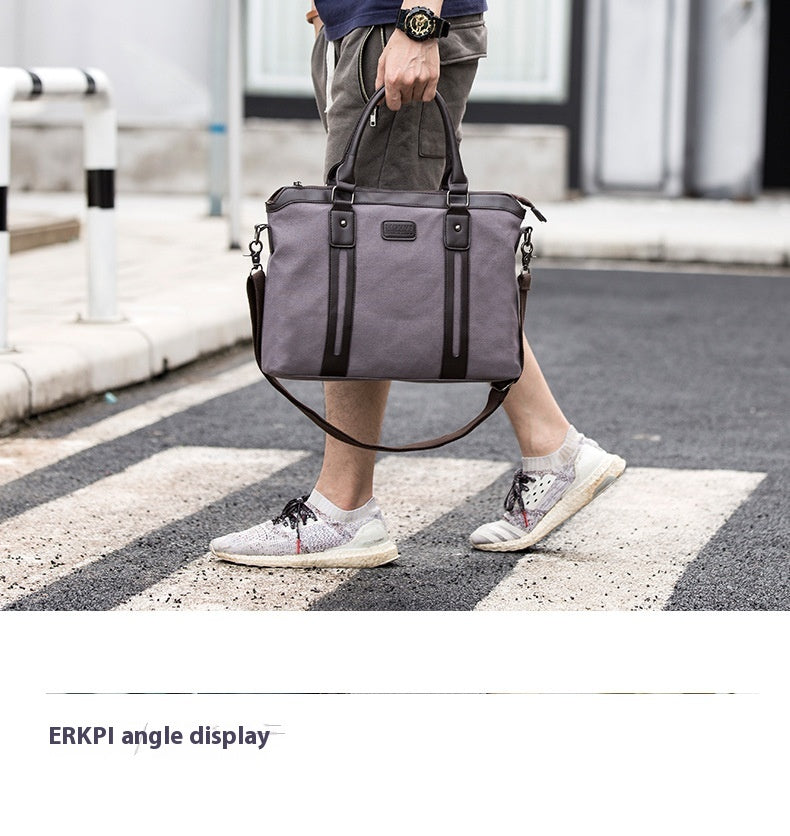 Urban Gents | Men’s Canvas Business Messenger Bag