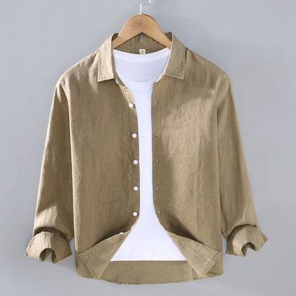 Urban Gents | Pure linen casual shirt