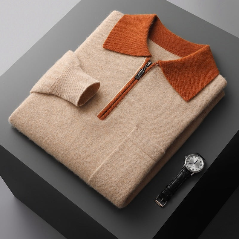 Urban Gents Knit Zip Polo