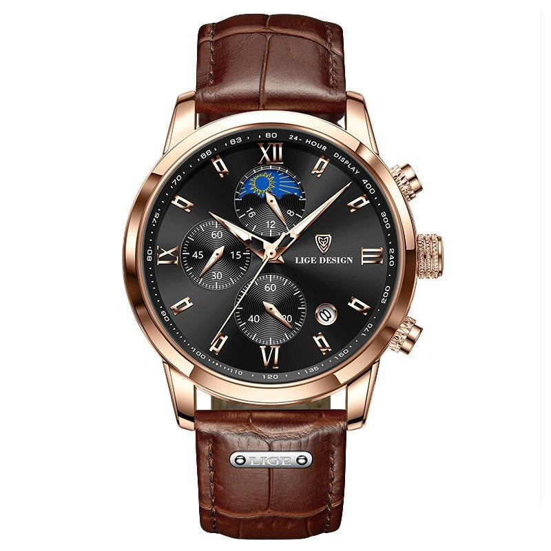 Urban Gents | Waterproof Multifunction Watch