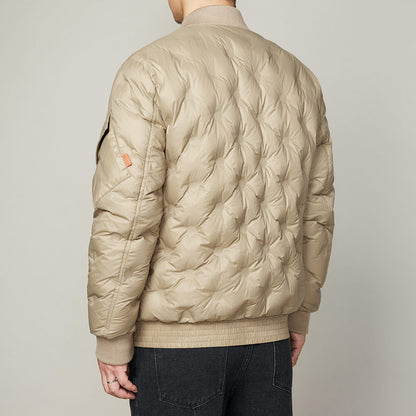 Urban Gents | Lightweight Down Baseball Jacket