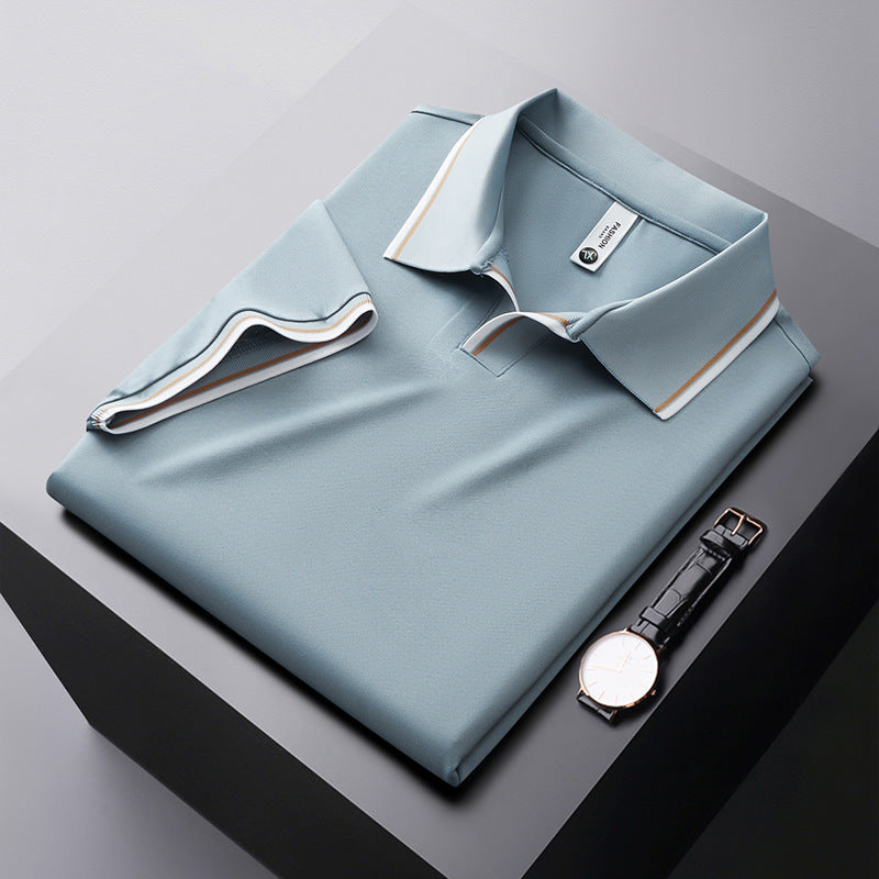 Urban Gents Silk Short-Sleeve Shirt