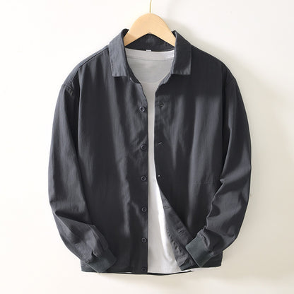 Urrban Gents Cotton Long Sleeve Cardigan Shirt