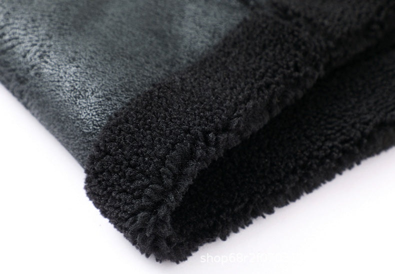 Double-Sided Fleece Lambswool Jacket