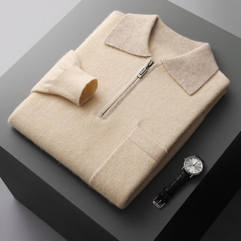 Urban Gents Knit Zip Polo
