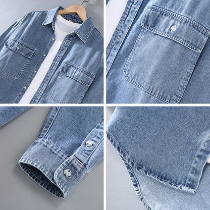 Urban Gents | Retro Washed Denim Shirt