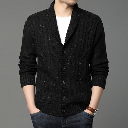 Urban Gents | Knitted jacquard jacket