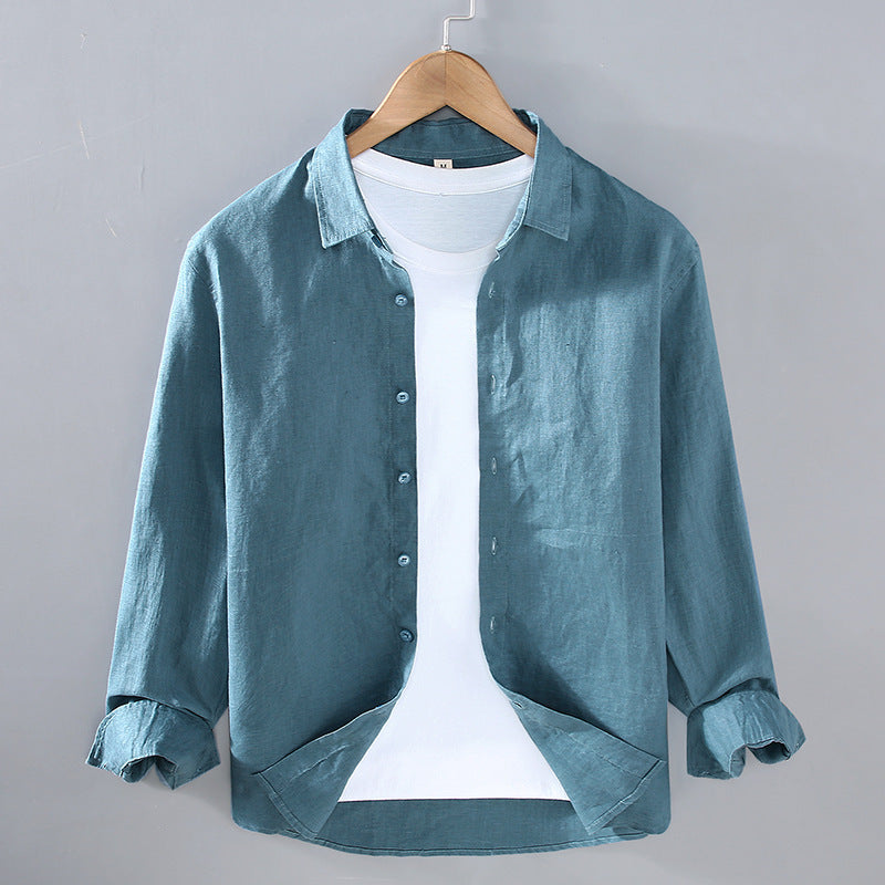 Urban Gents | Pure linen casual shirt