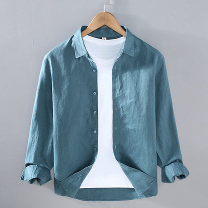 Urban Gents | Pure linen casual shirt
