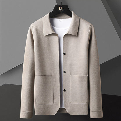 Urban Gents | Men's Casual Slim Coat – Versatile Everyday Style
