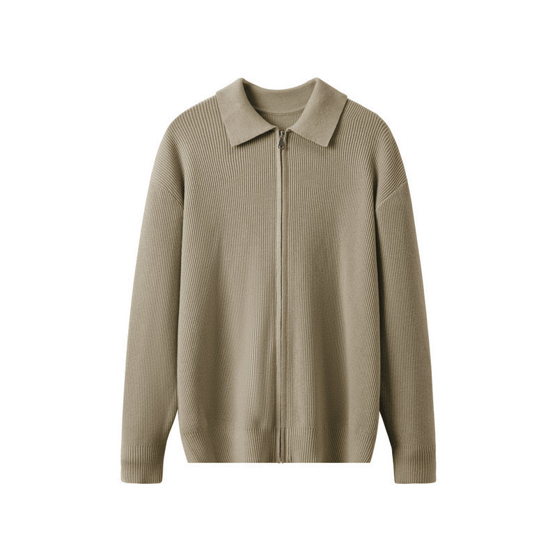 Urban Gents Knit Zip-Collar Sweater