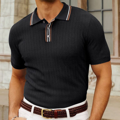 Simple Fit Knitted T-shirt