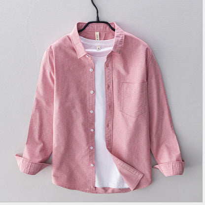 Urban Gents | Oxford Cotton Long Sleeve Shirt
