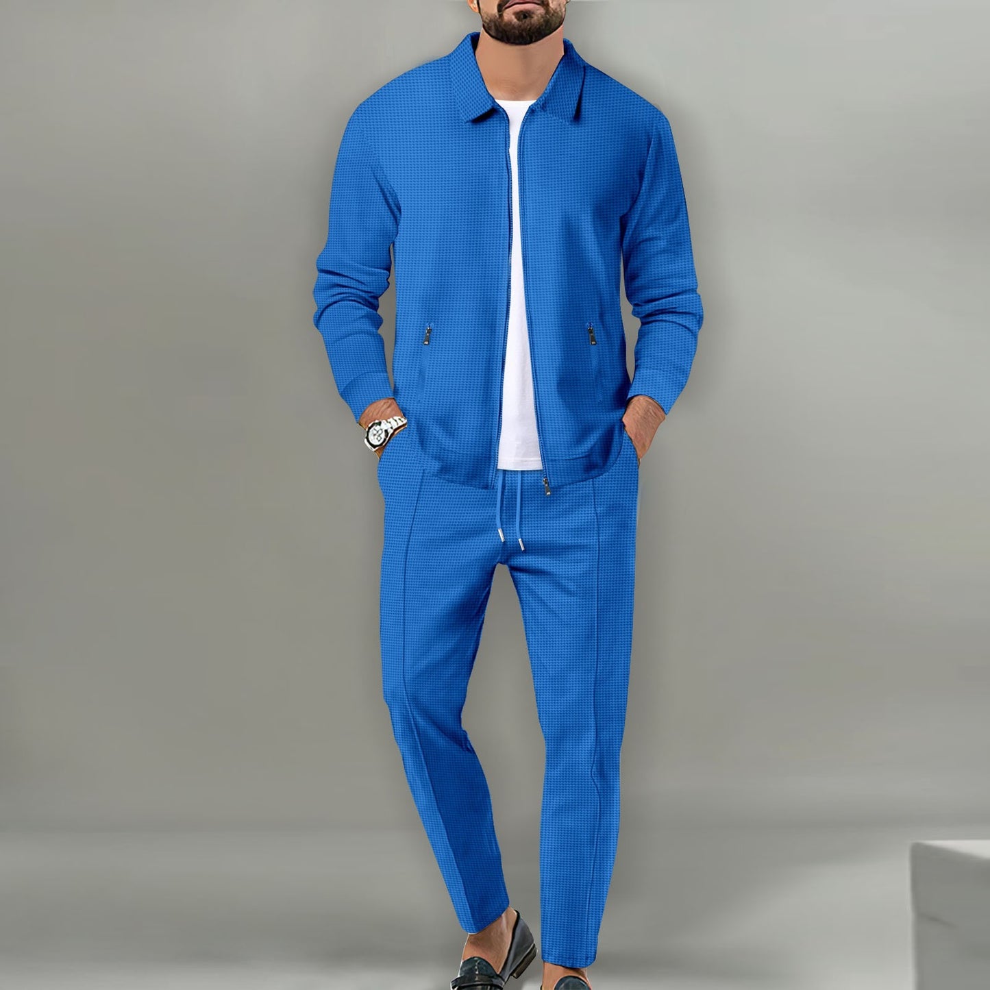 Slim-Fit Cardigan Set