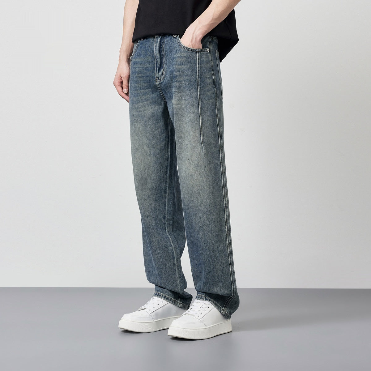 Urban Gents | Lyocell Bootcut Jeans