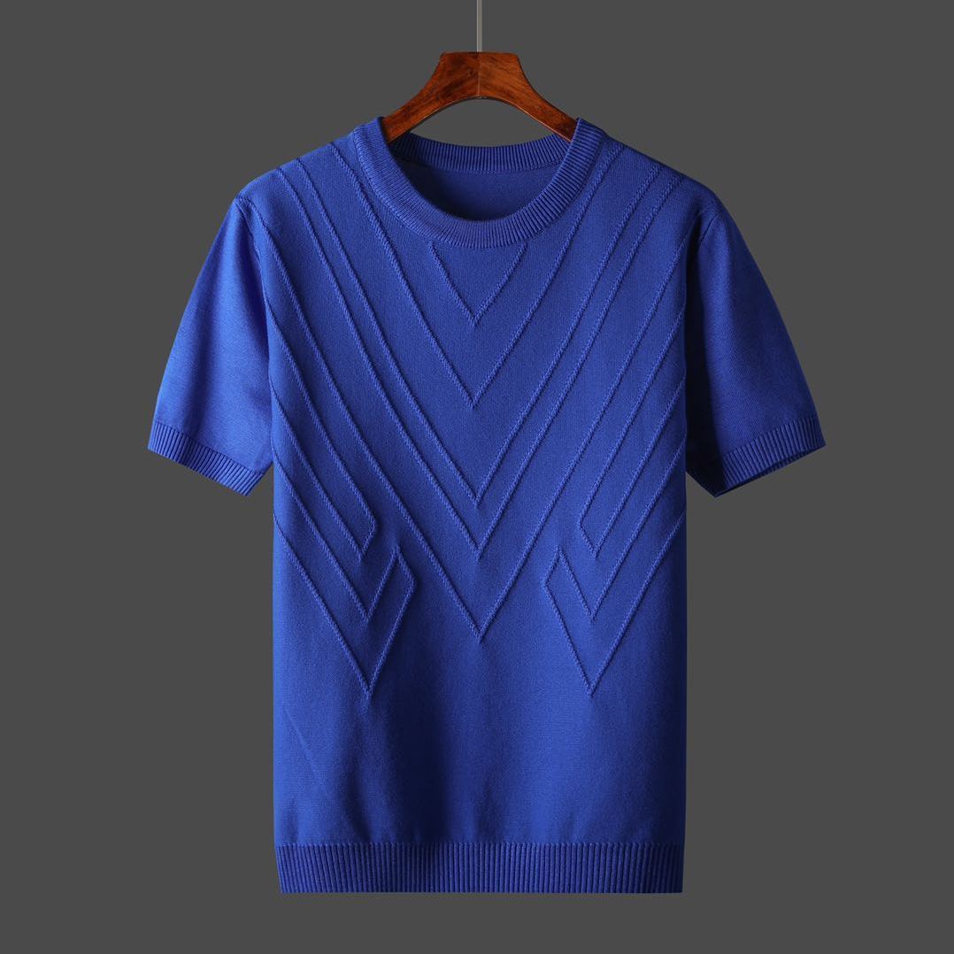 Slim Fit Round Neck Shirt