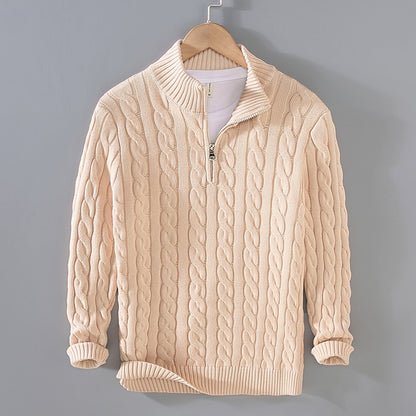 Urban Gents Half Zip Winter Sweater