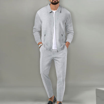 Slim-Fit Cardigan Set