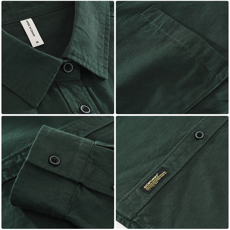 Urban Gents | Simple long-sleeved shirt