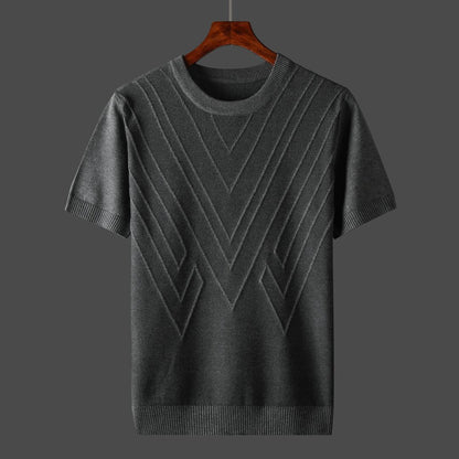 Slim Fit Round Neck Shirt