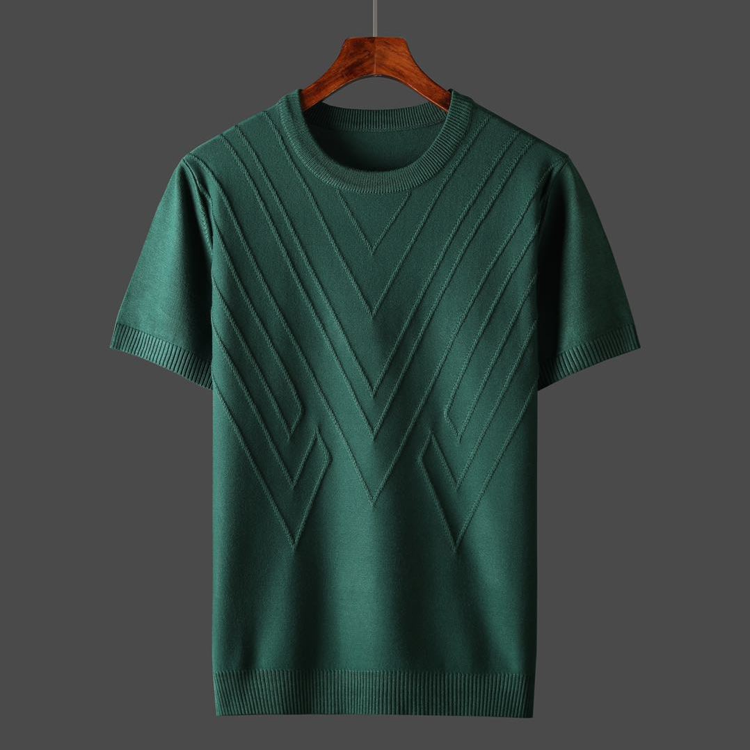 Slim Fit Round Neck Shirt