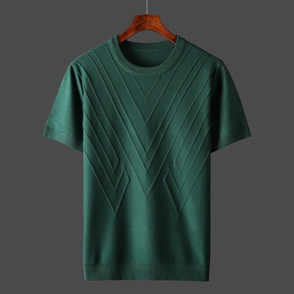 Slim Fit Round Neck Shirt