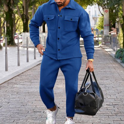 Suede Craft Two Piece Suit