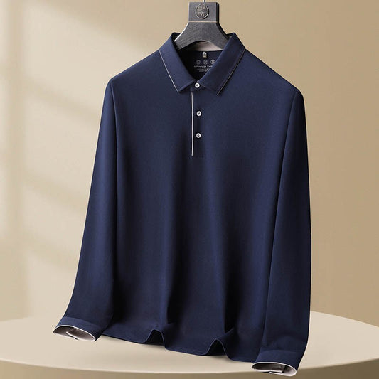 Urban Gents | Long Sleeve Polo Shirt
