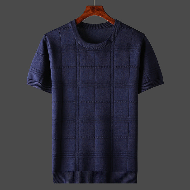 Urban Gents | Short sleeve knit sweater