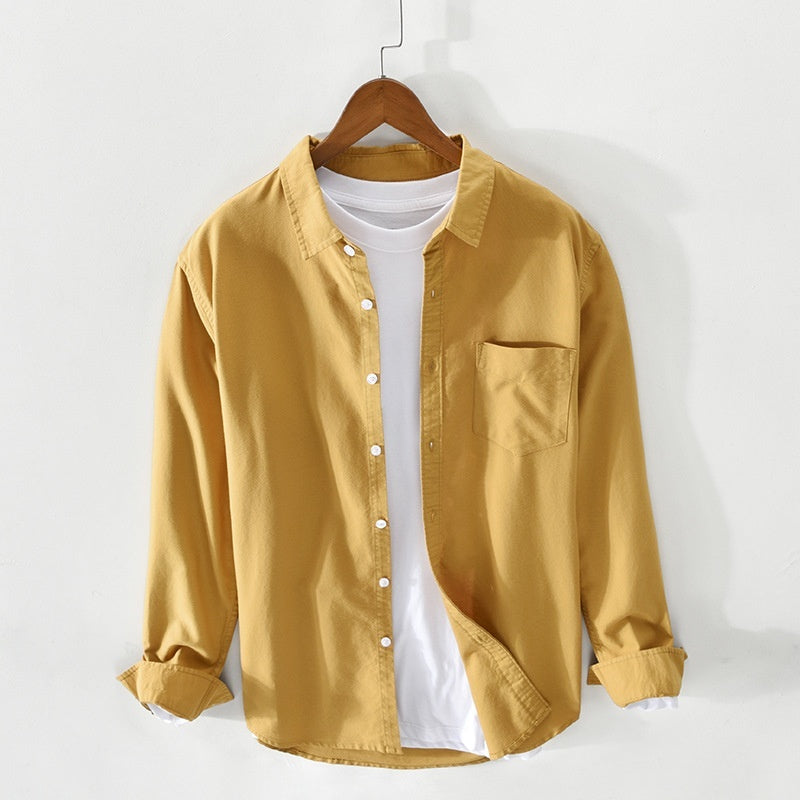 Urban Gents | Oxford Cotton Long Sleeve Shirt