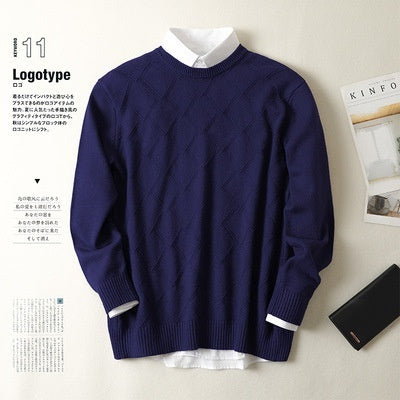 Classic Thick Cashmere Knit Sweater