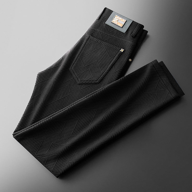 Men's Jacquard Leisure Trousers