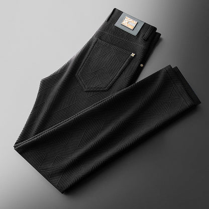 Men's Jacquard Leisure Trousers